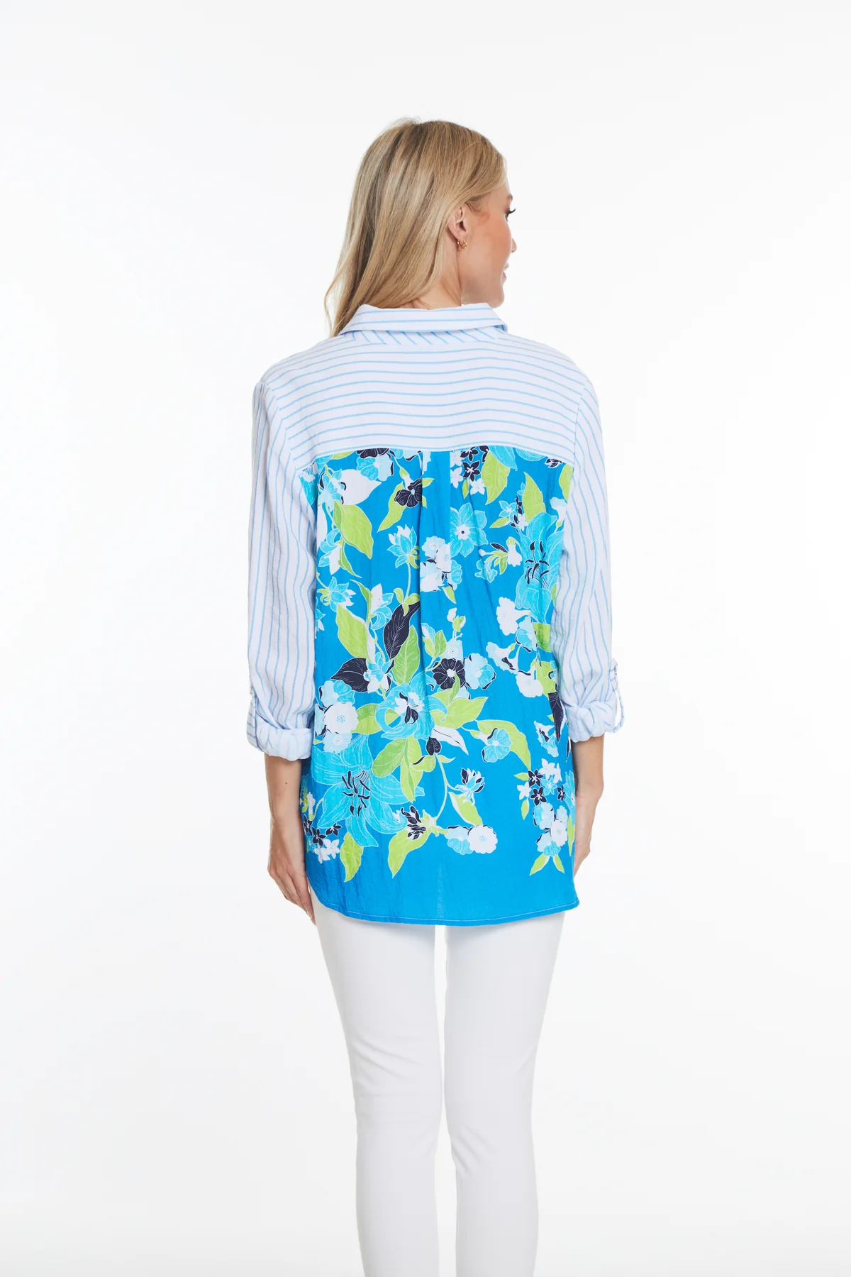 Back Print Blouse