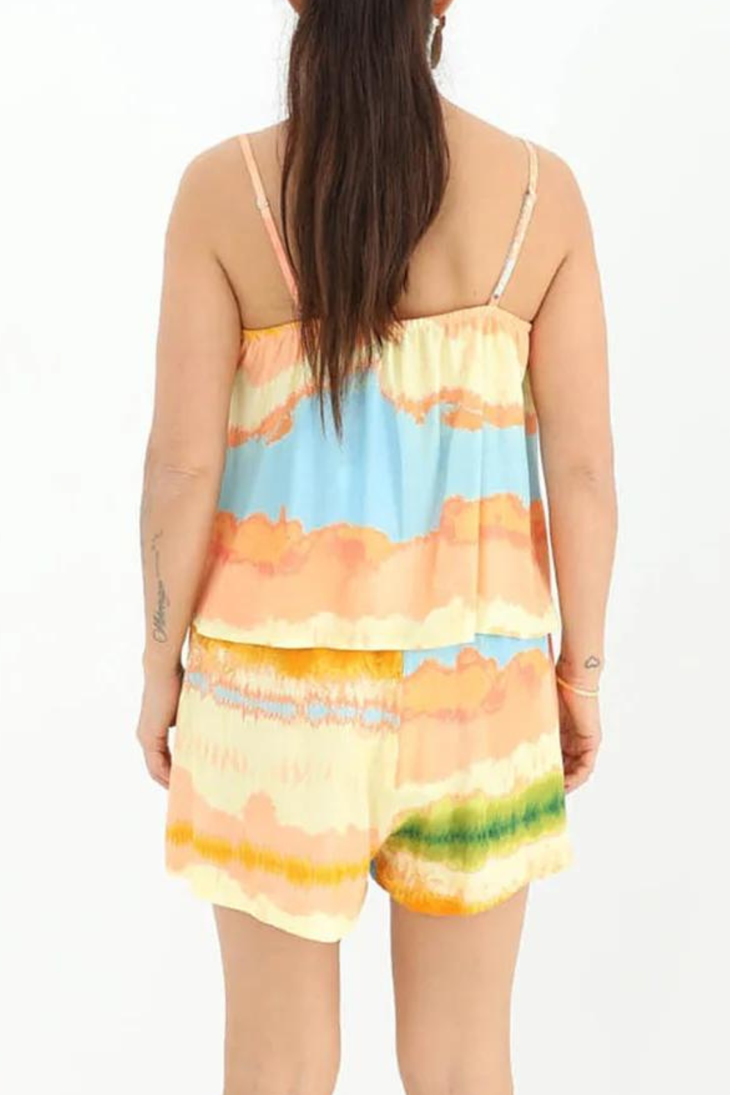 Tie Dye Elastic Short