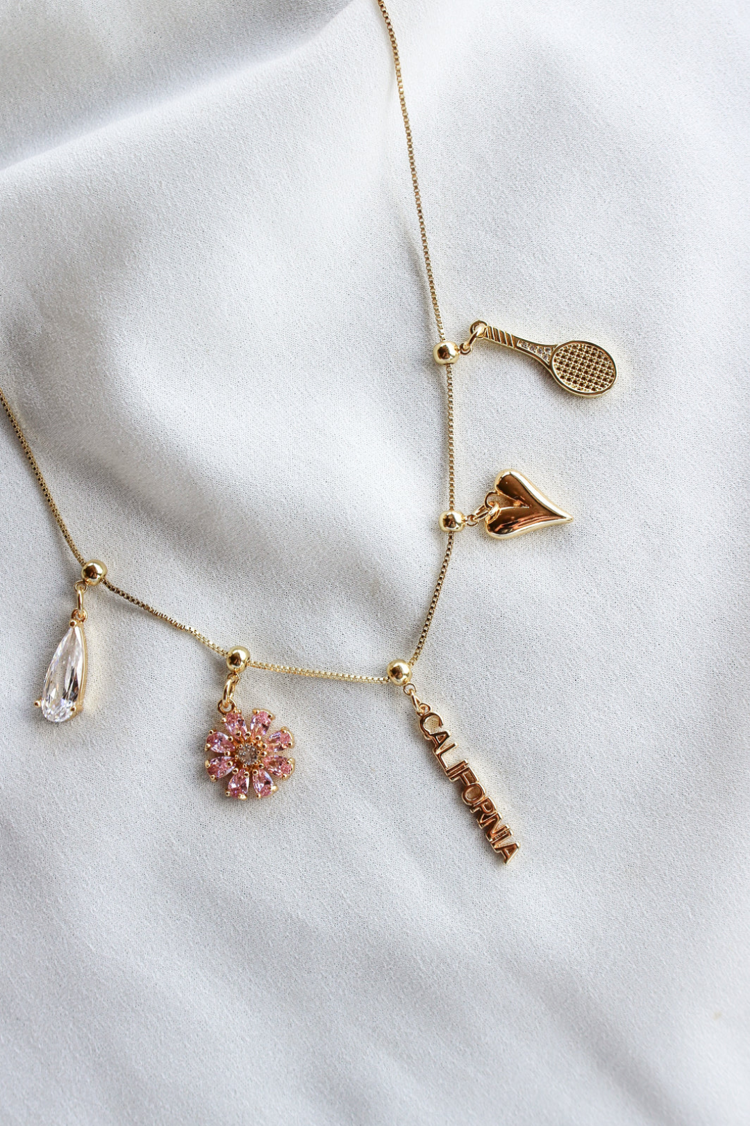 Vintage Teardrop Drop Charm