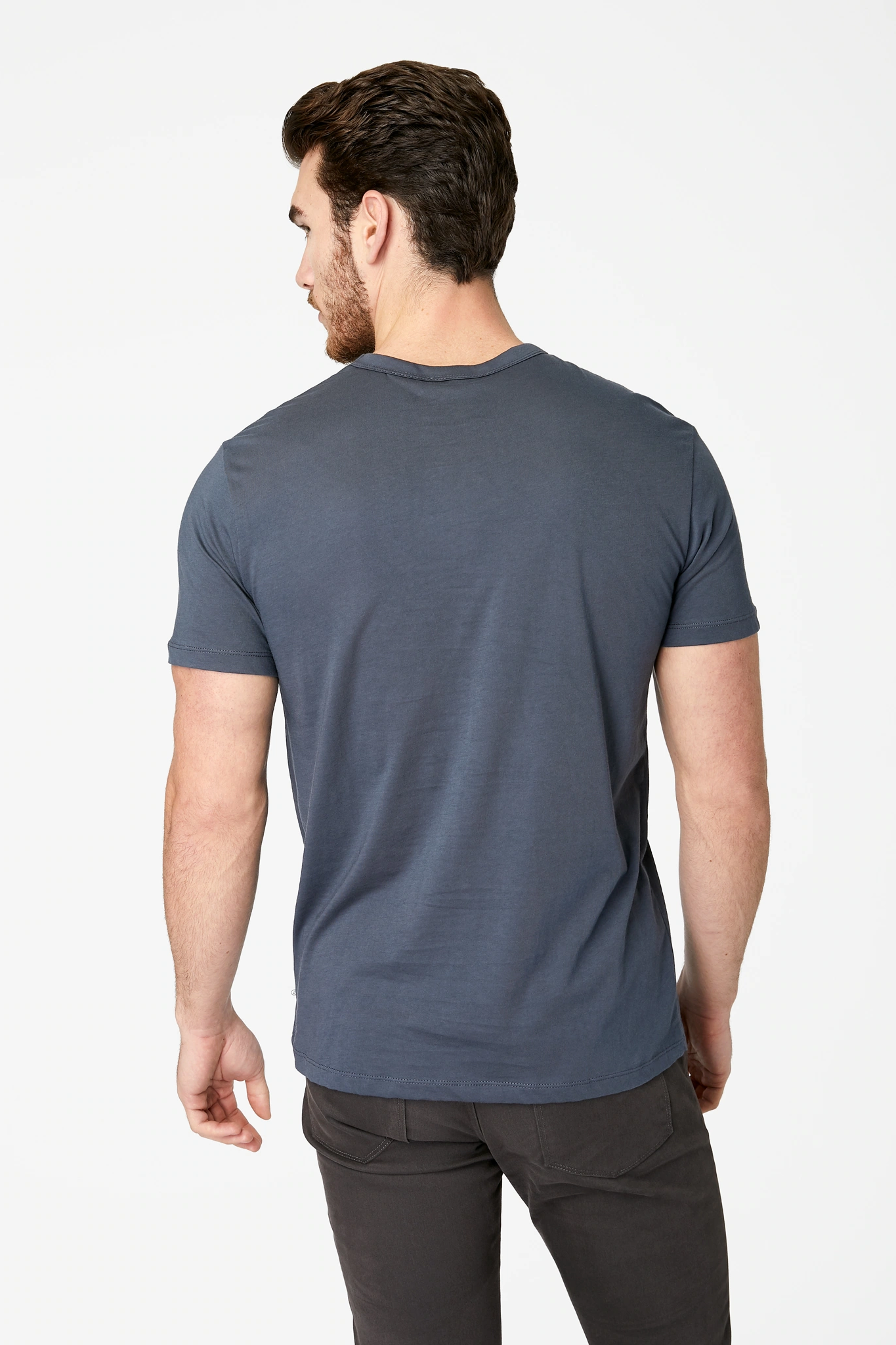 Anthology Supima Pocket T-Shirt - Carbon