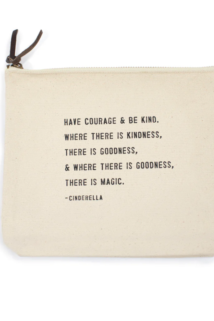 Canvas Zip Bag