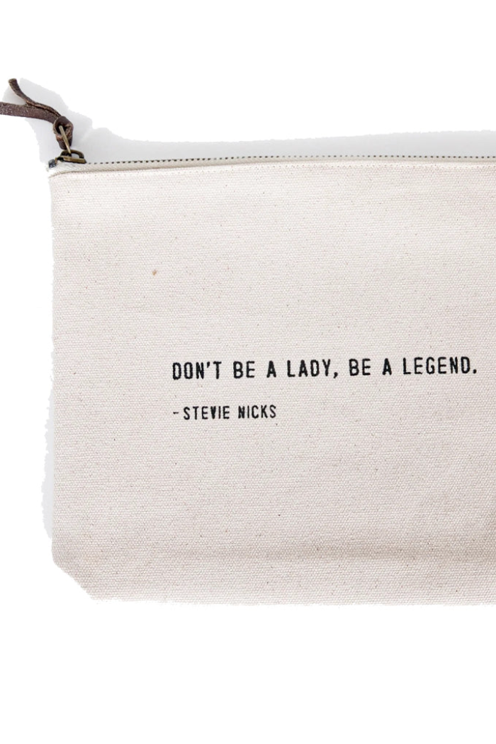Canvas Zip Bag