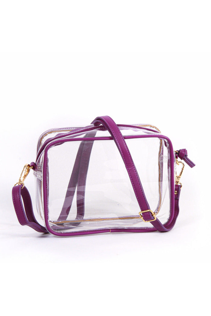 Bridget Clear Purse LSU