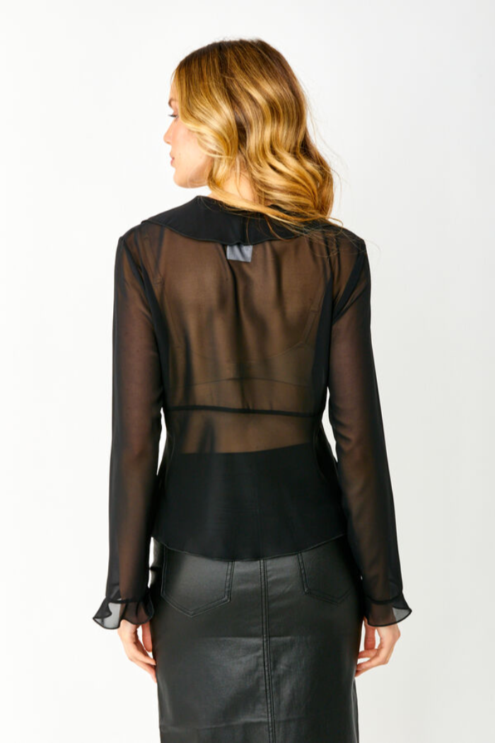 Woven Top - Black