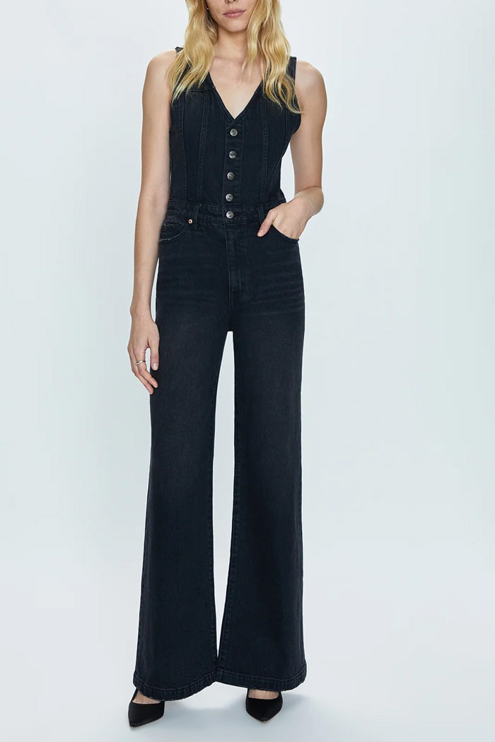 Aria Denim Jumpsuit