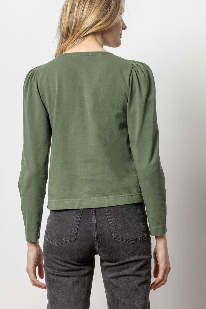 Split Neck Hook & Eye Top