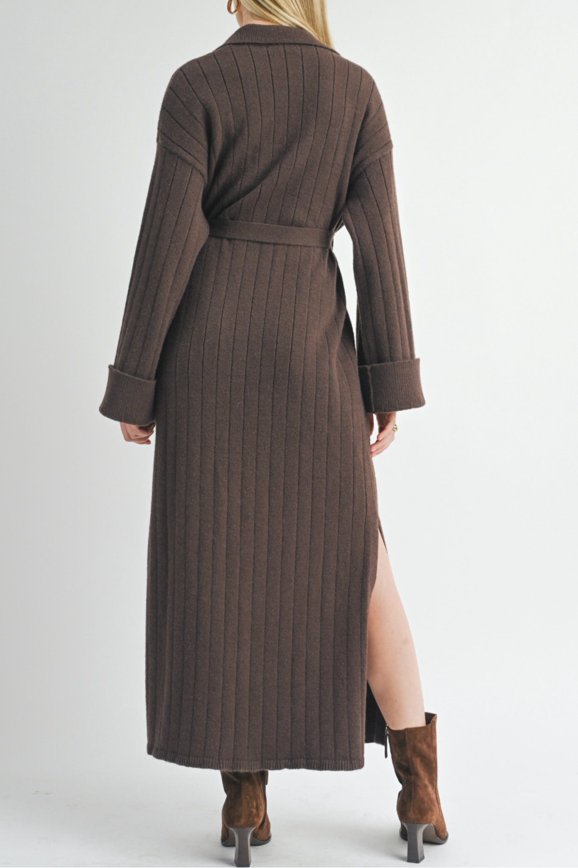 SWEATER MIDI DRESS