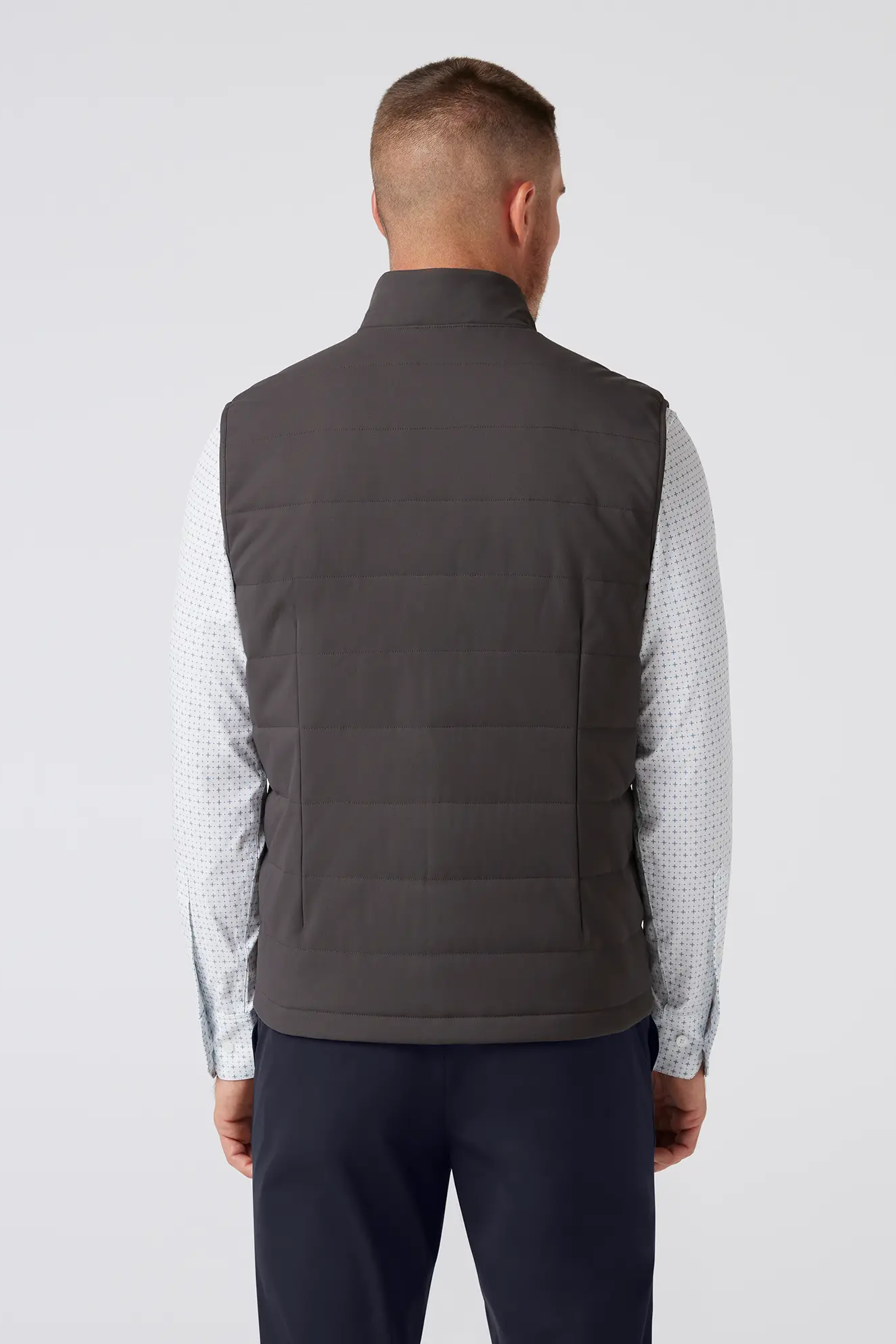 Aspen Vest - Pewter Solid