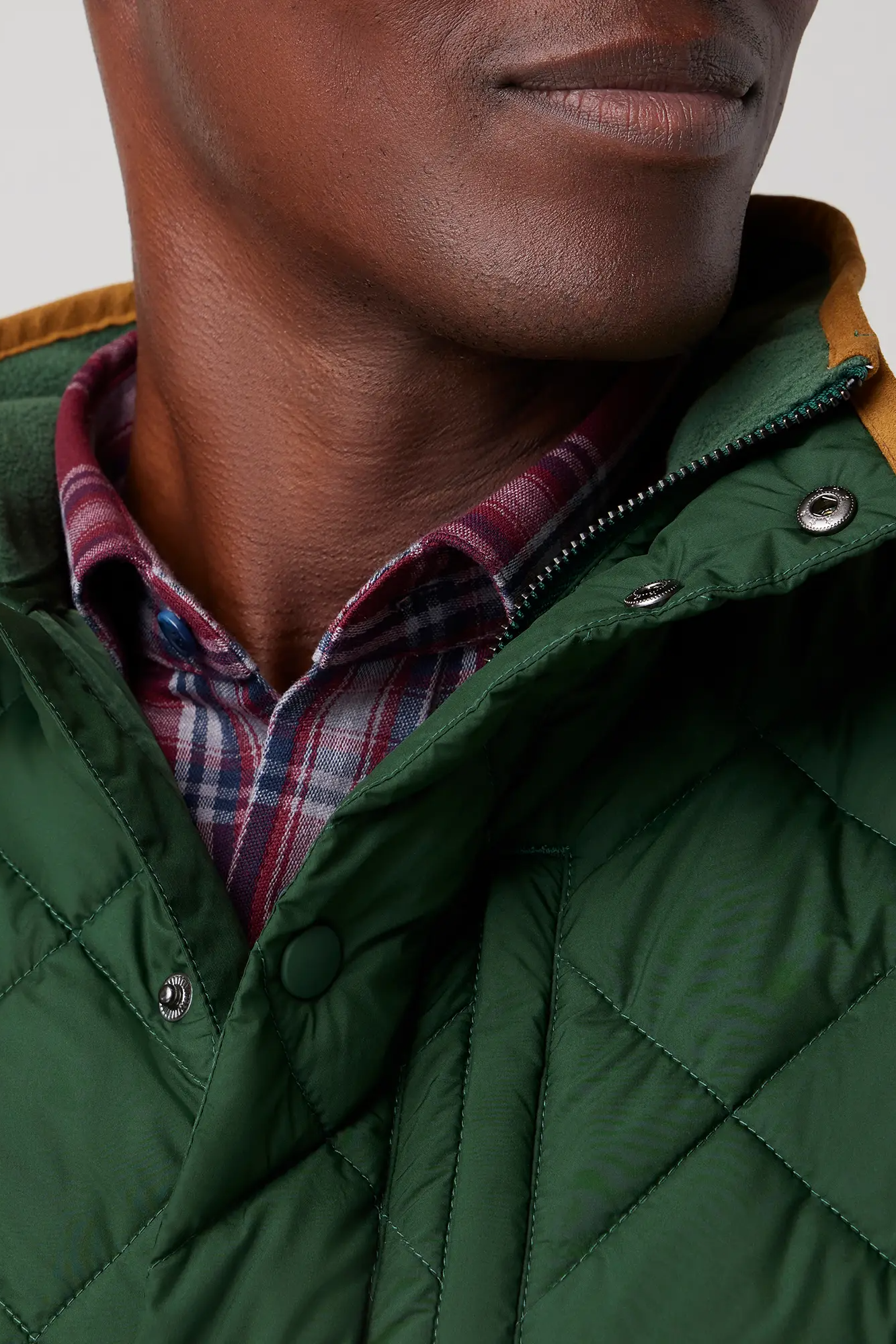 Belmot Vest - Spruce Solid