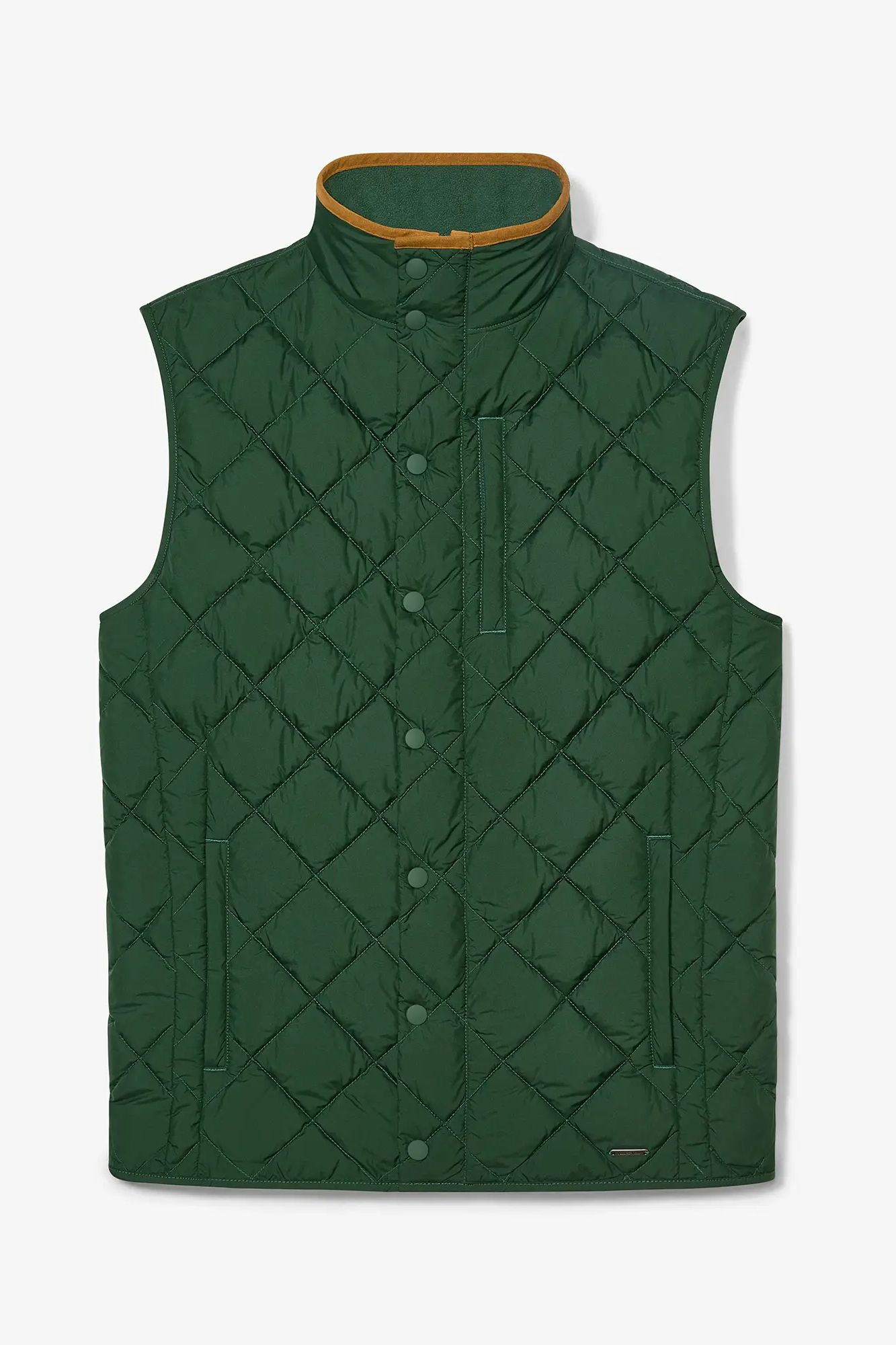 Belmot Vest - Spruce Solid