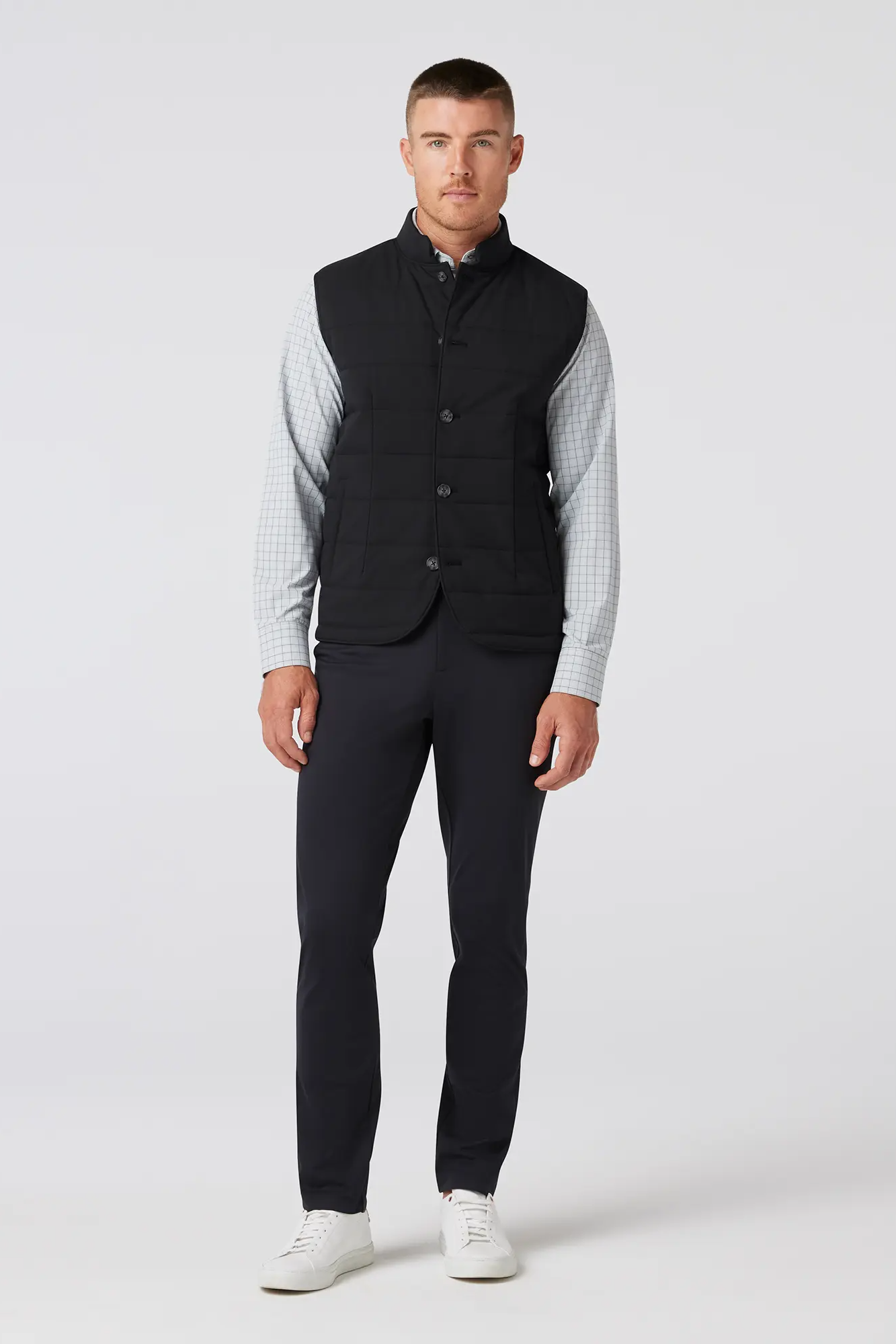 Aspen Vest - Black Solid
