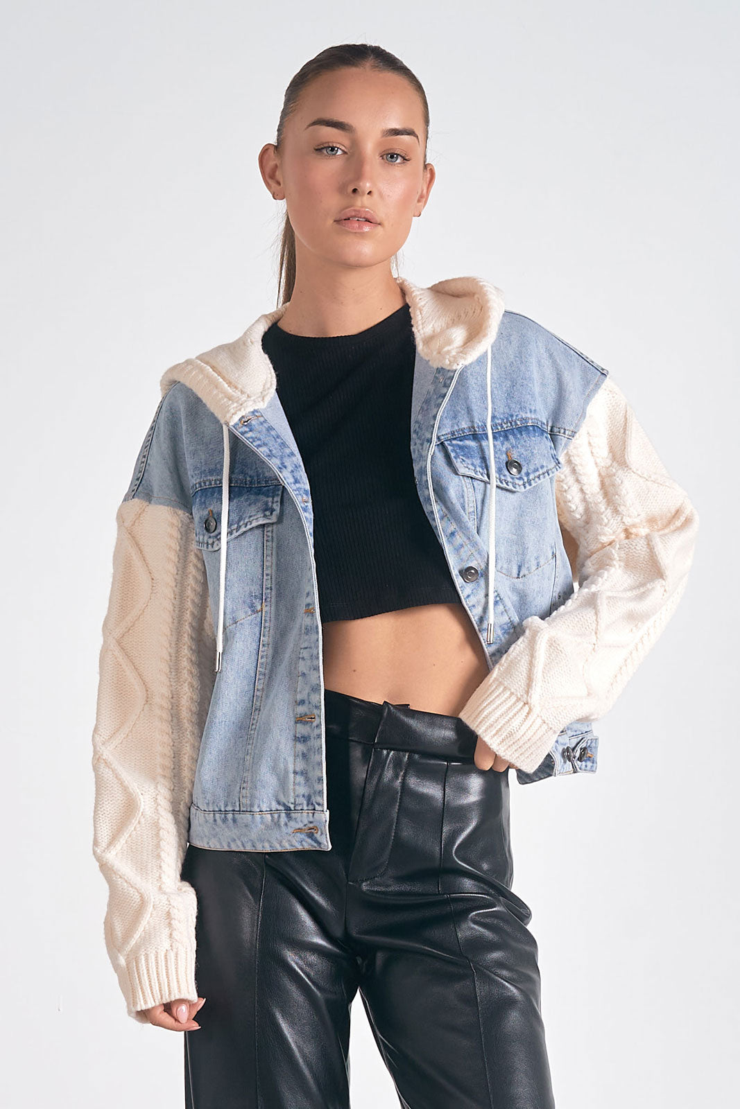 Sweater Sleeve Hoodie