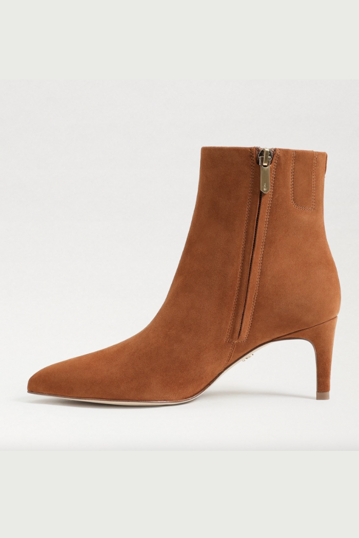 Ulissa Ankle Bootie - Brown Suede