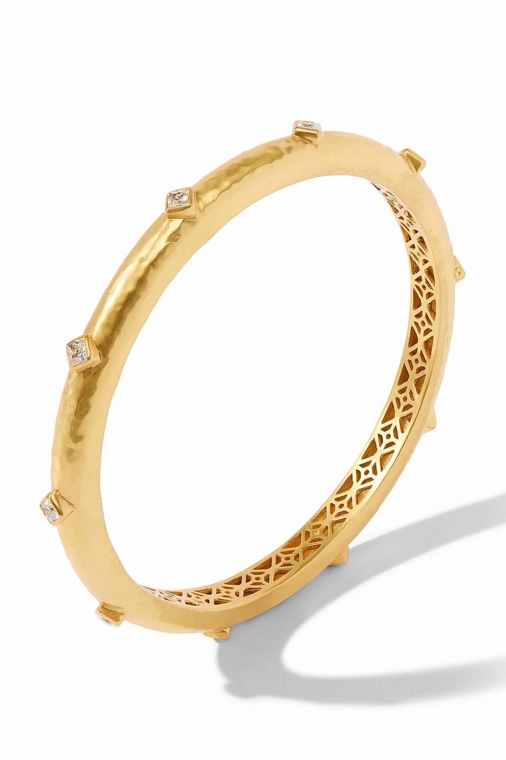 Noel Stone Bangle - Cubic Zirconia