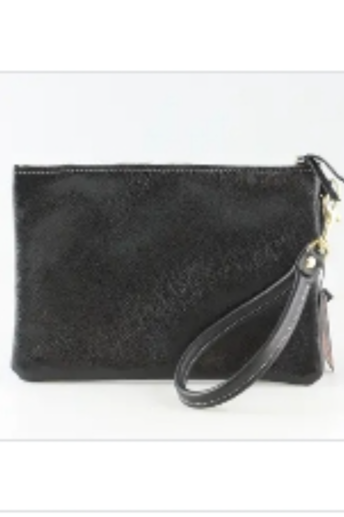 The Metallic Carter Wristlet
