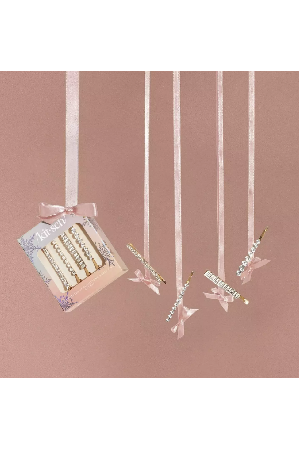 All Dressed Up Rhinestone Bobby Pins