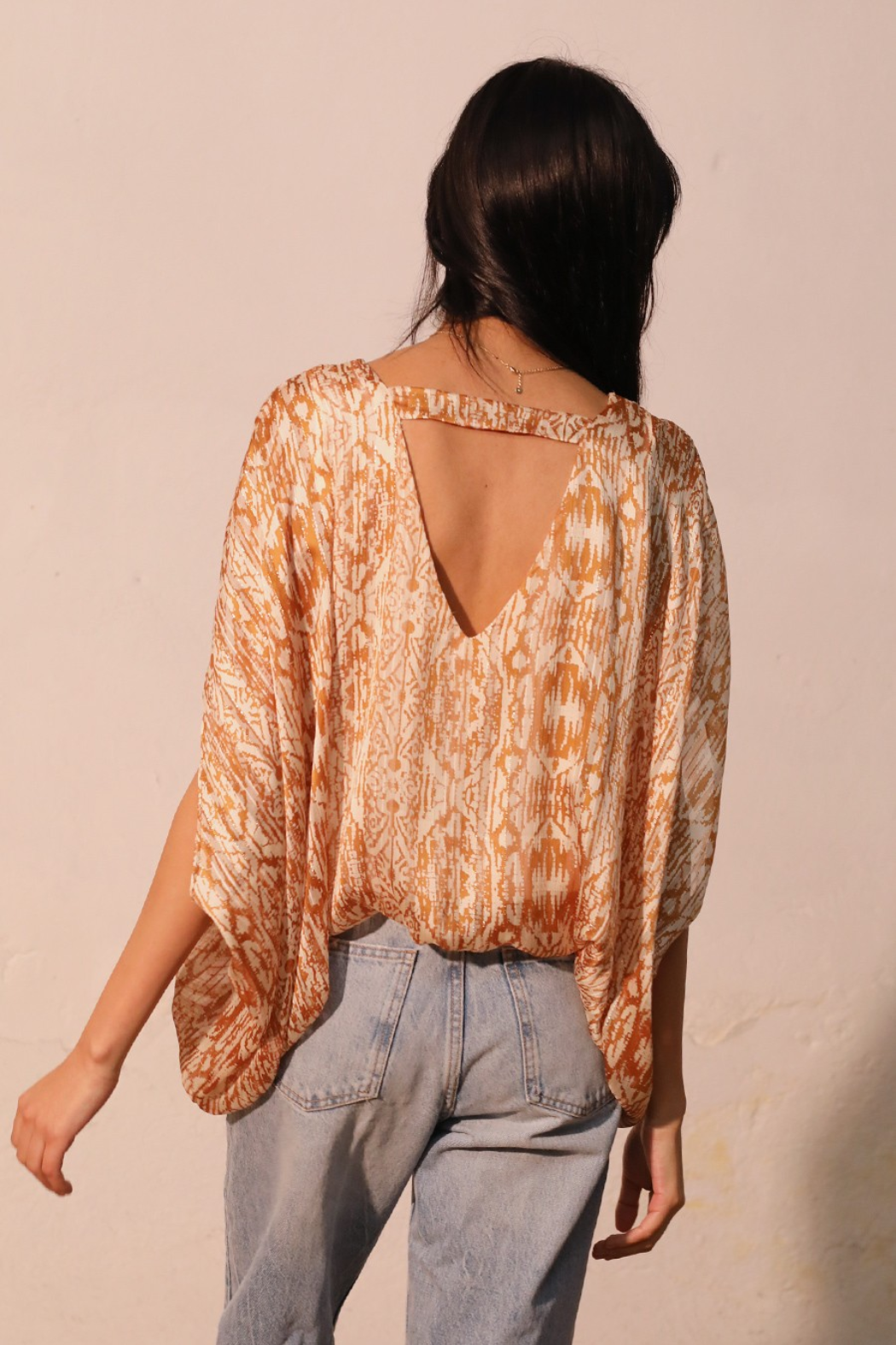 V-Neck Caftan Top