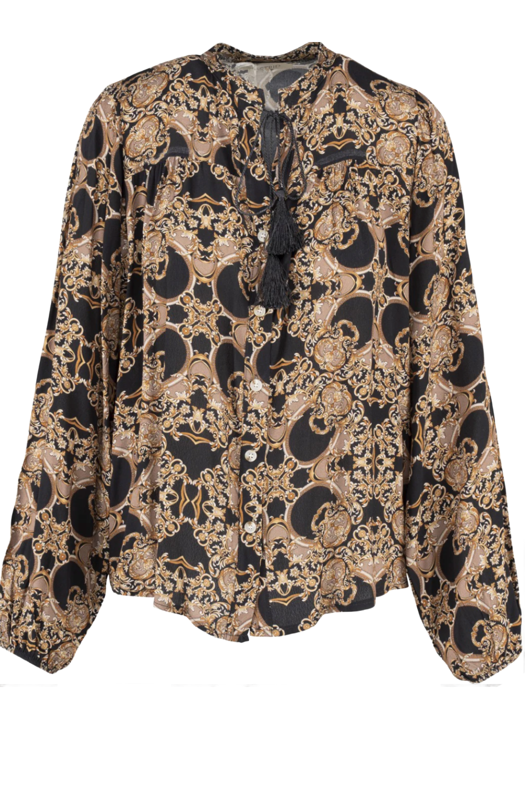Baroque Print Blouse
