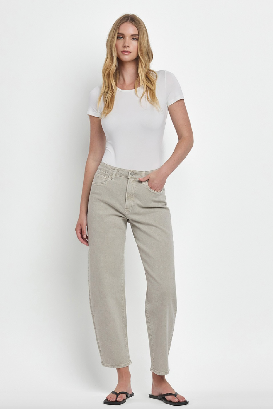 Slim Barrel Jeans