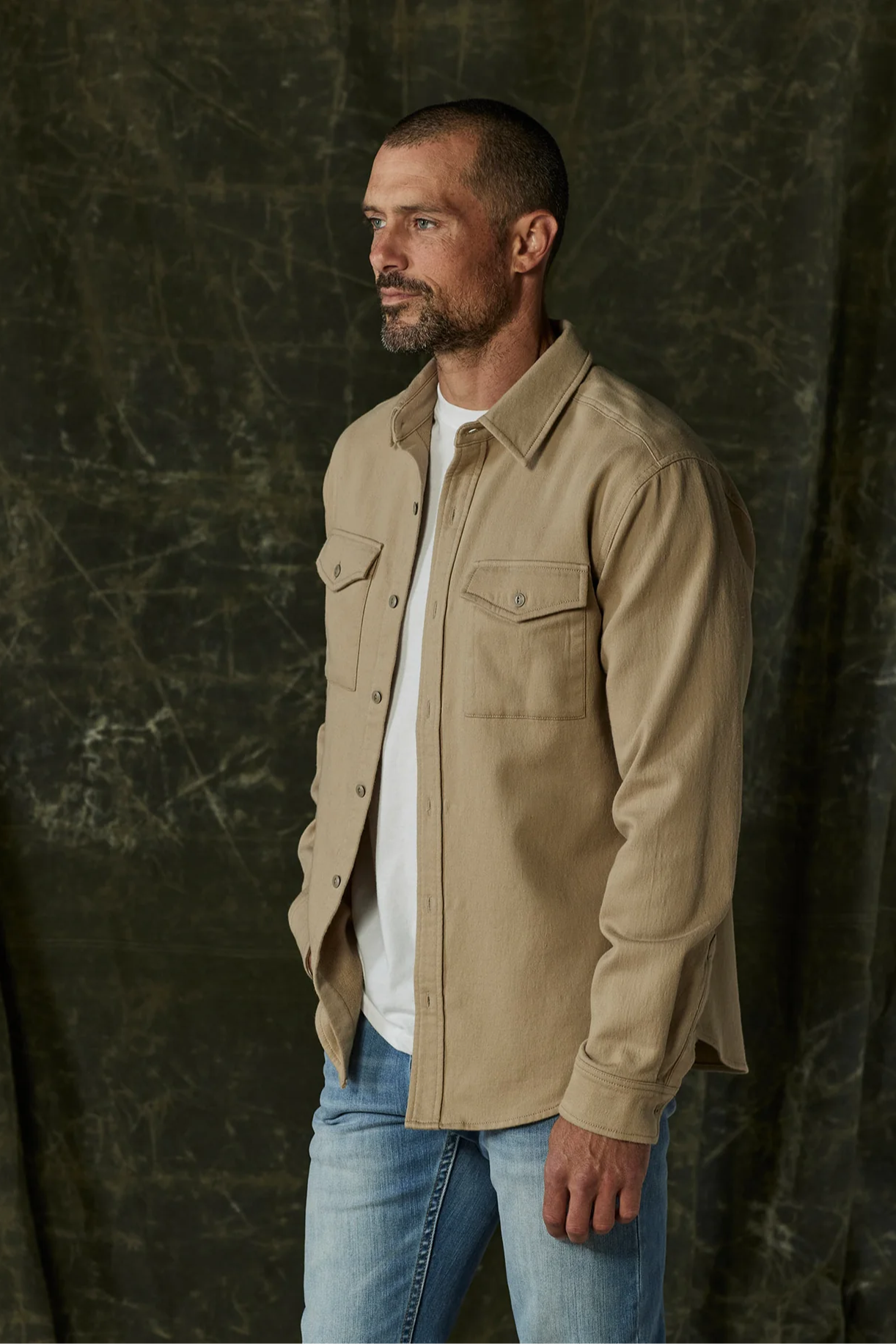 Big Jake Shirt Jacket- Smokestack