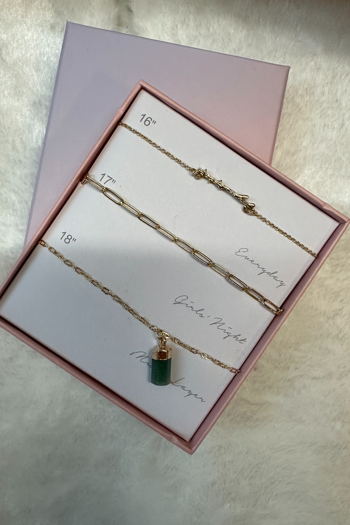 Boxed Necklace Gift Set