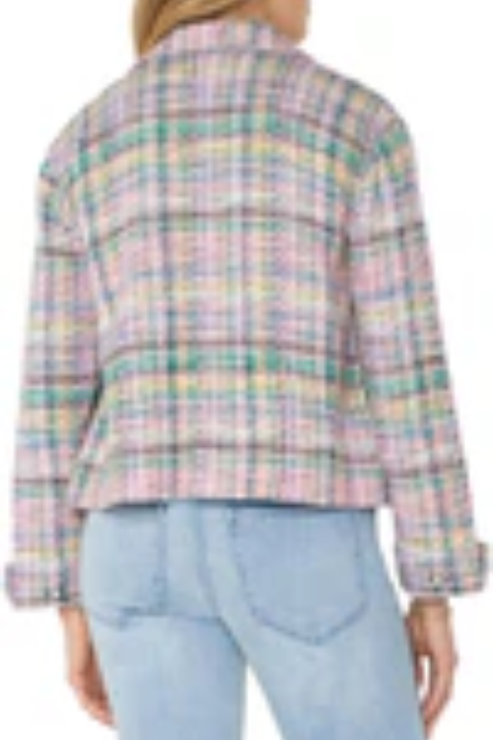 Button Front Boxy Shacket