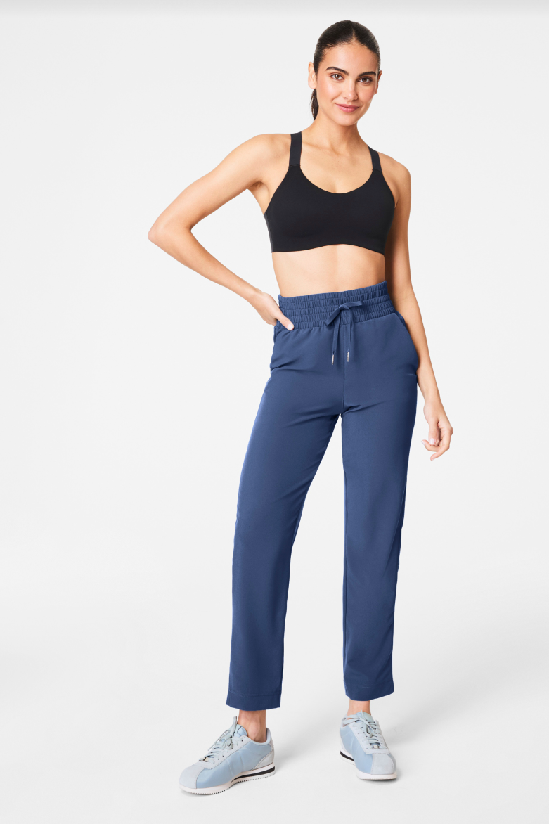 On The Move Slim Pant- Faded Indigo