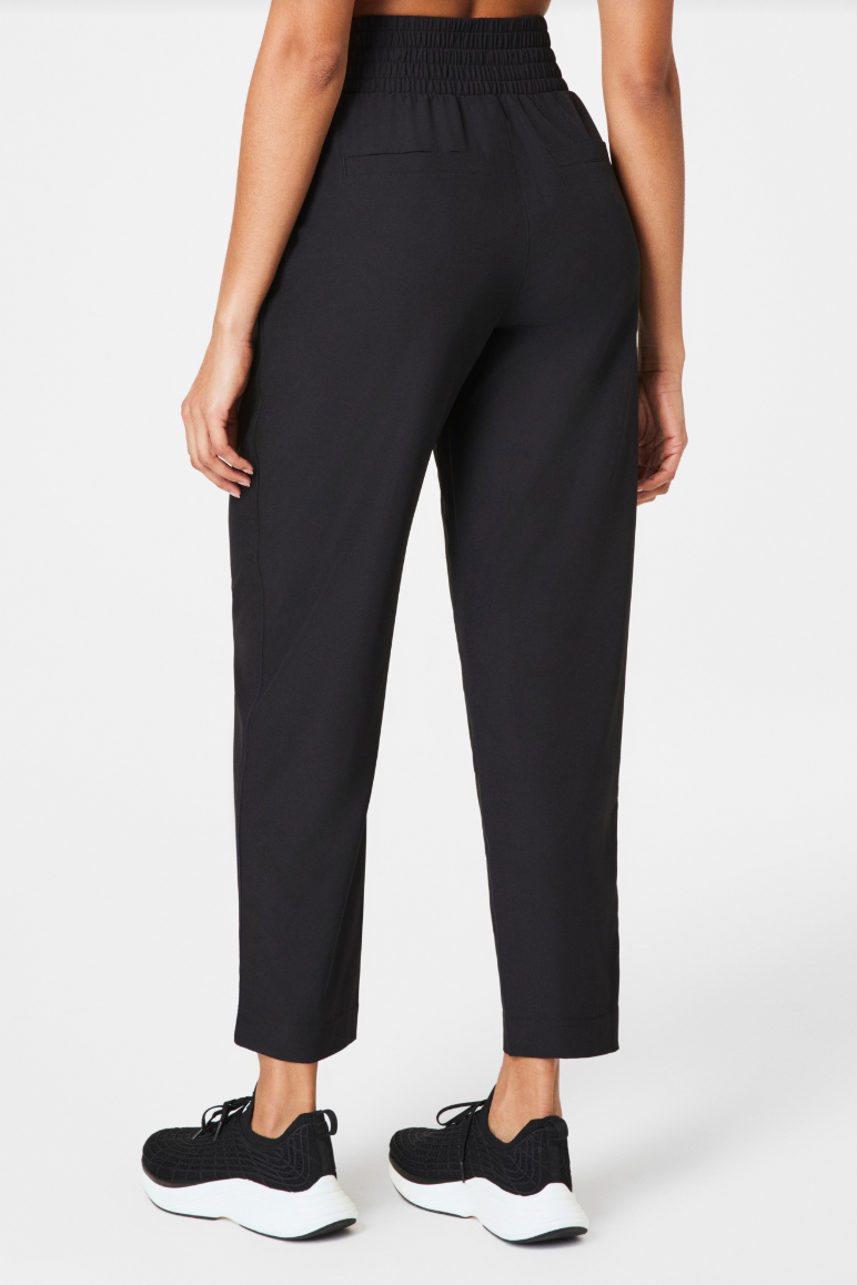 On The Move Slim Pant- Very Black