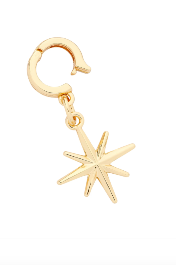 Bright Star Gold Charm