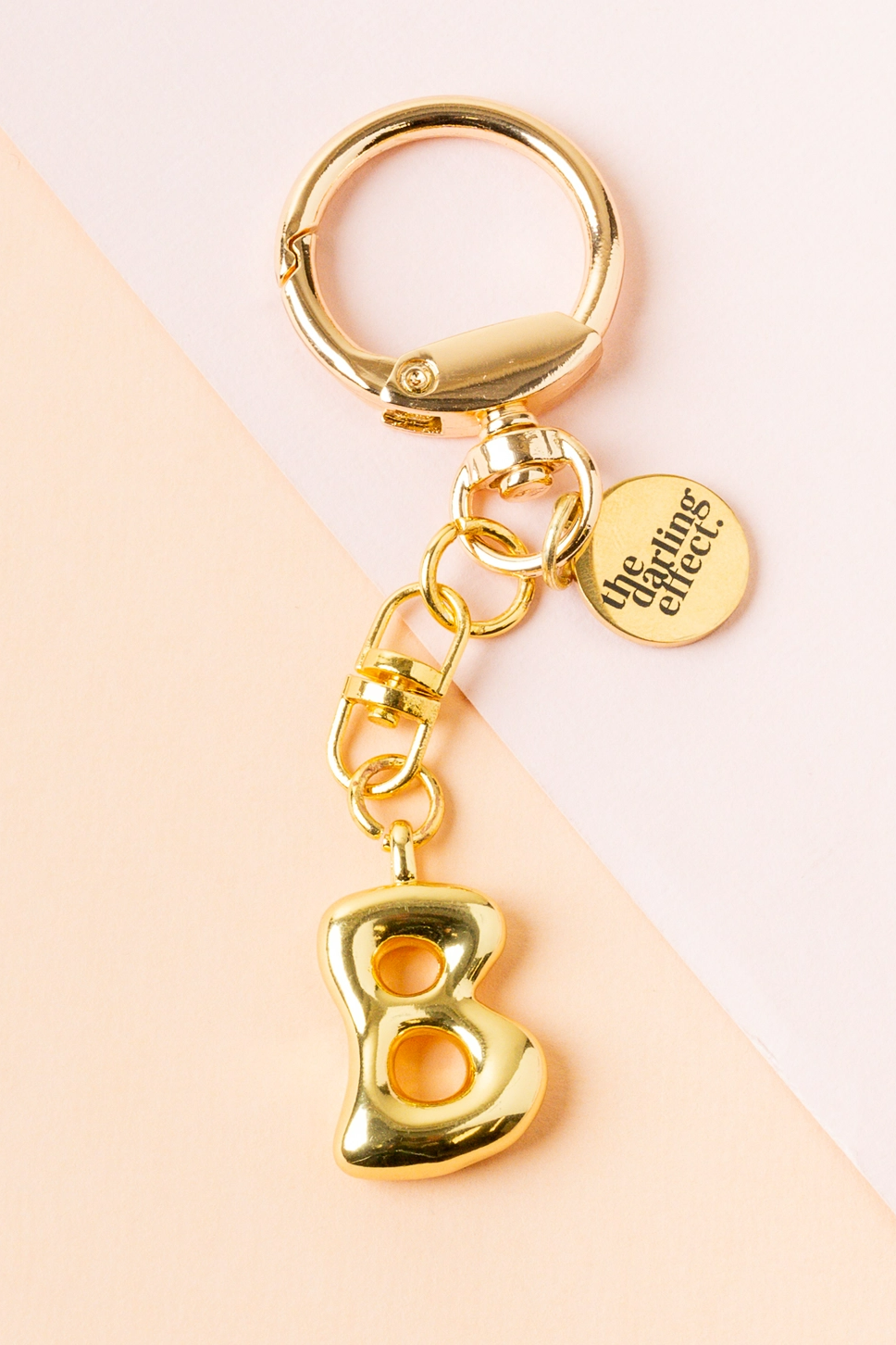 Bubble Letter Keychain