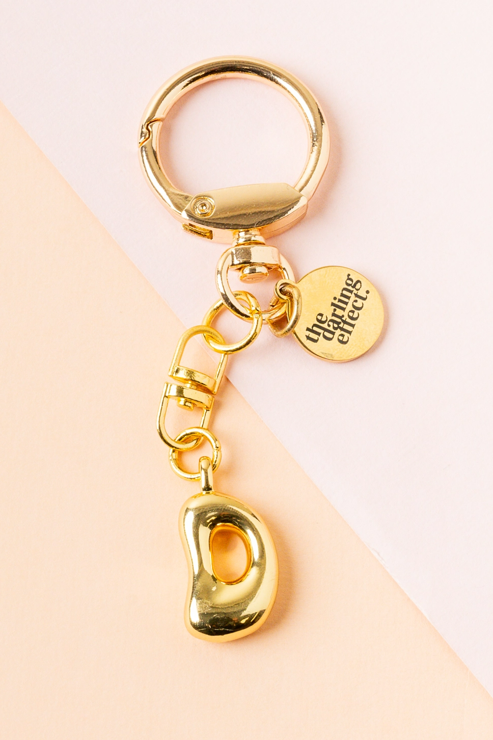 Bubble Letter Keychain