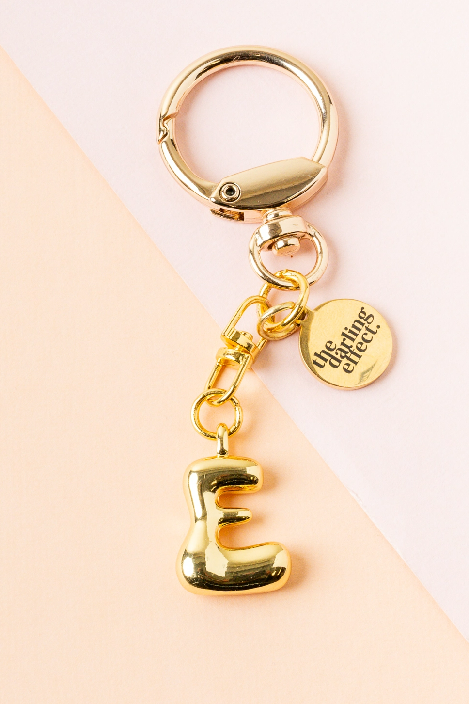Bubble Letter Keychain