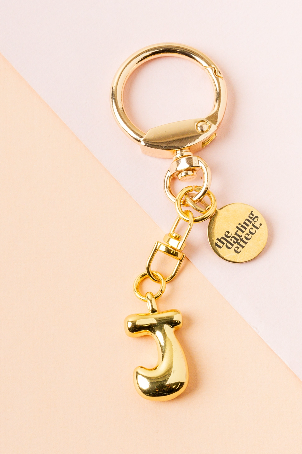 Bubble Letter Keychain