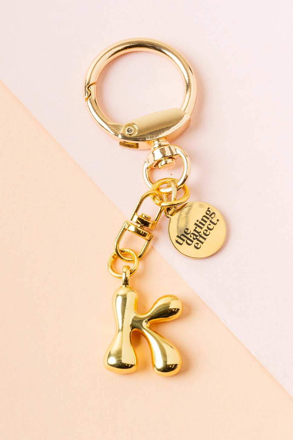 Bubble Letter Keychain