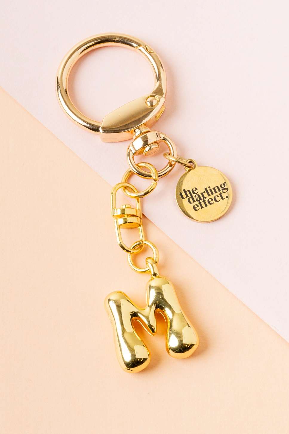 Bubble Letter Keychain