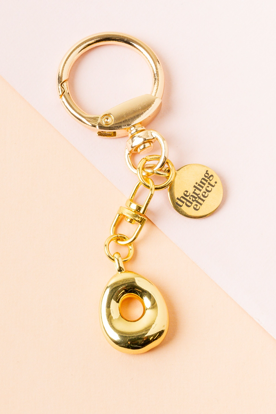 Bubble Letter Keychain