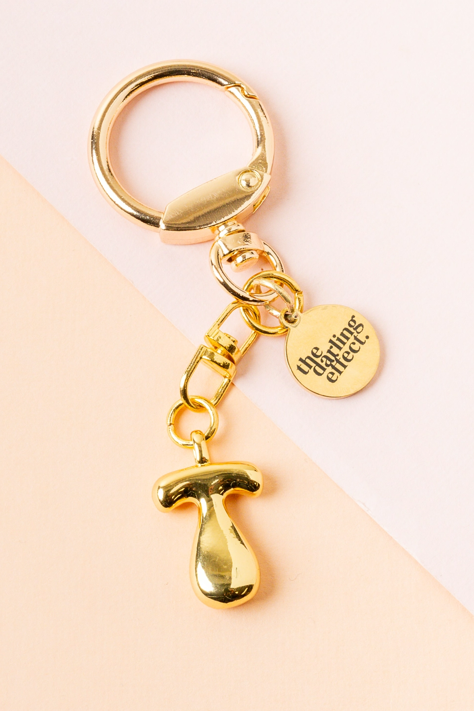 Bubble Letter Keychain