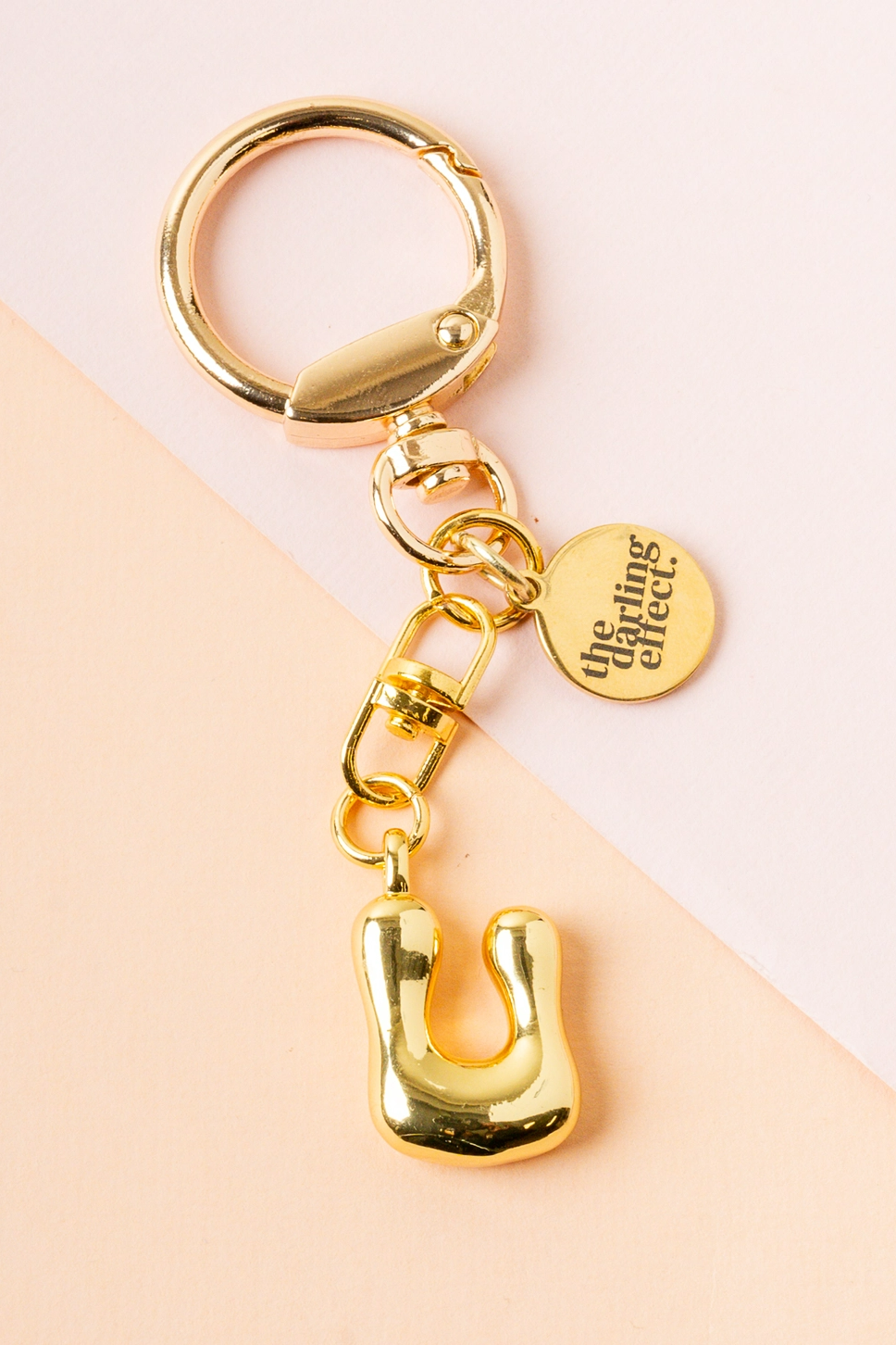 Bubble Letter Keychain