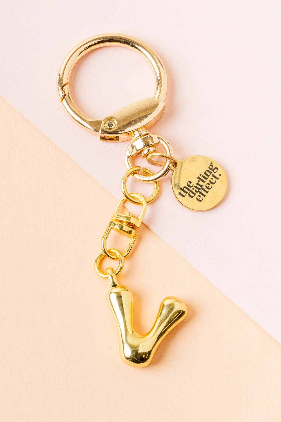 Bubble Letter Keychain