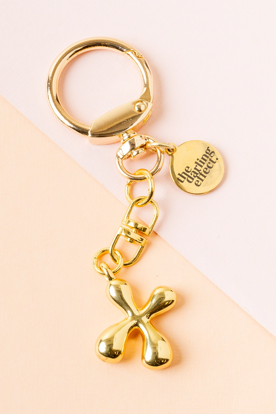 Bubble Letter Keychain
