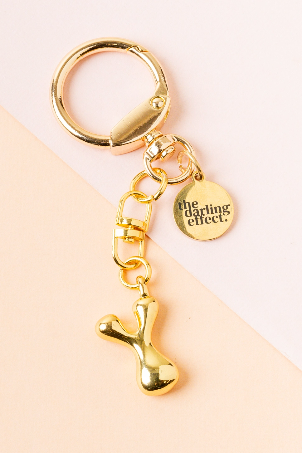 Bubble Letter Keychain