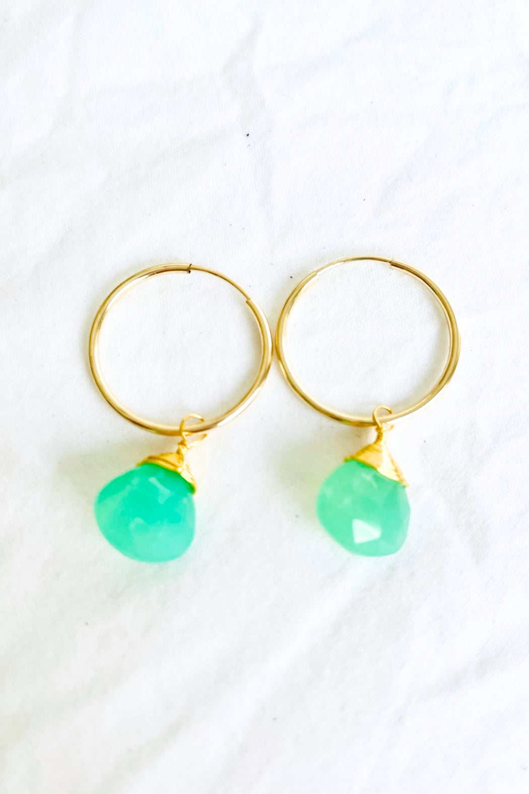 3/4" Hoop ~ Petite Gem