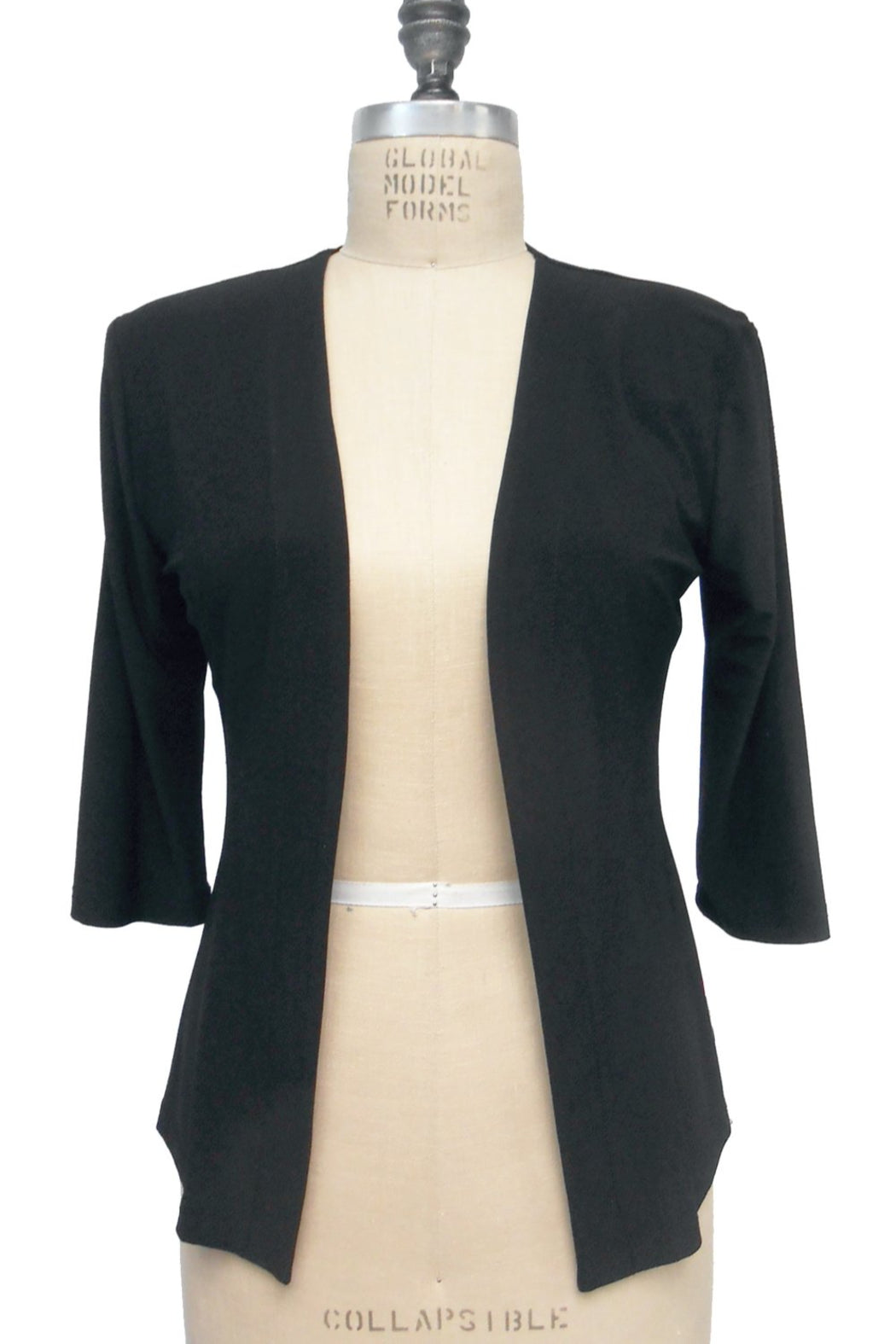 3/4 sleeve classic cardigan