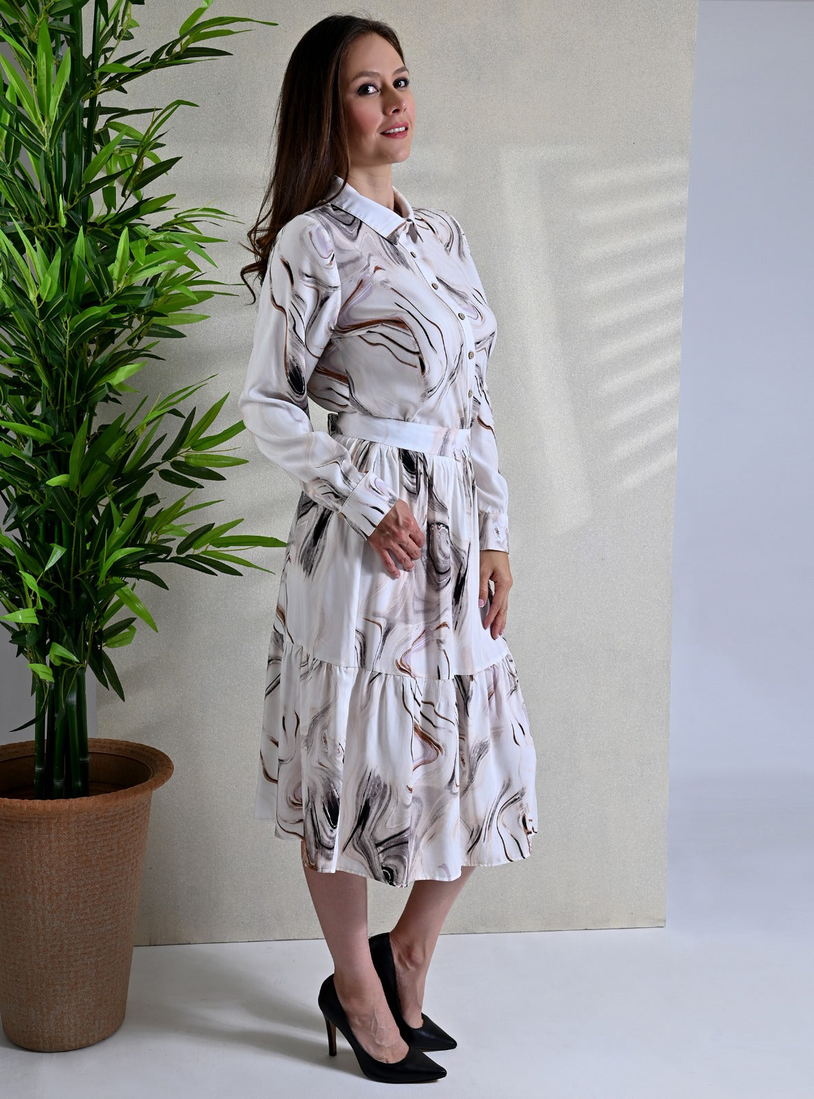 Swirl print Set