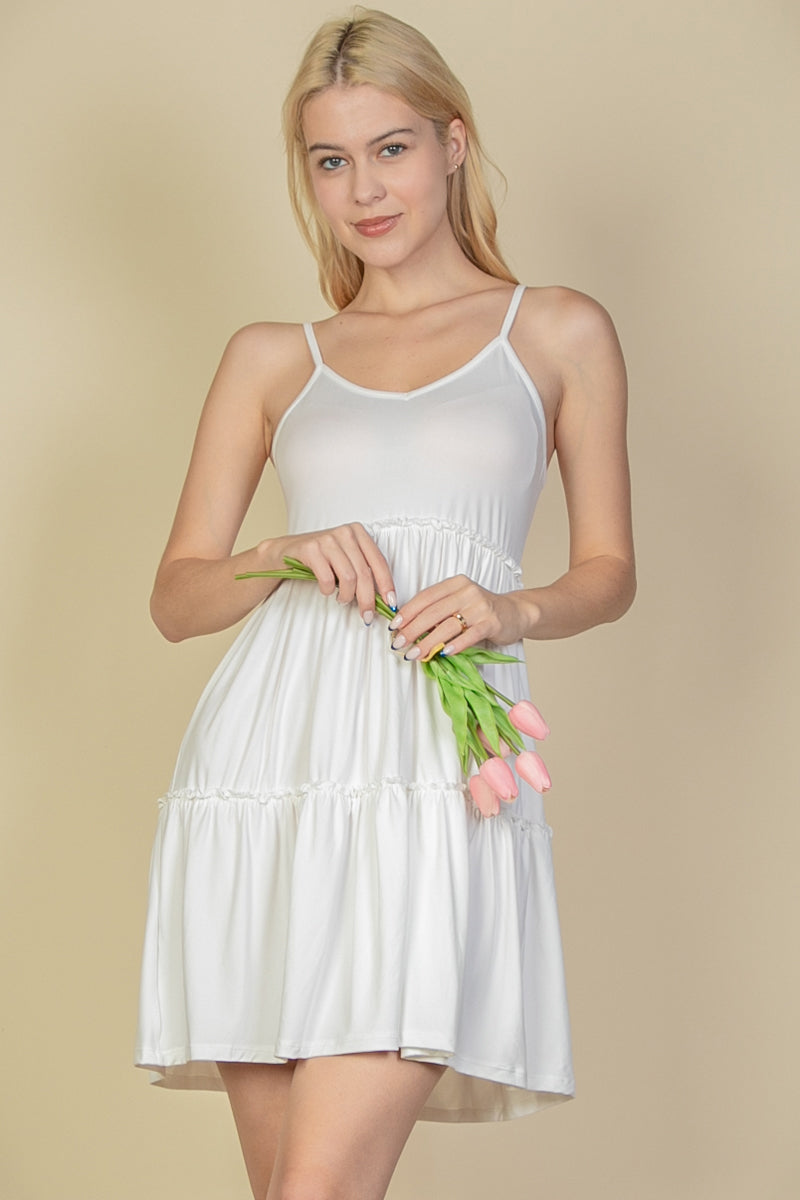 Tiered Cami Swing Dress (capella)