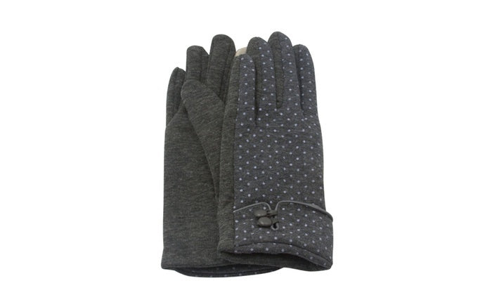 Women's Touchscreen-Compatible Fleece Gloves