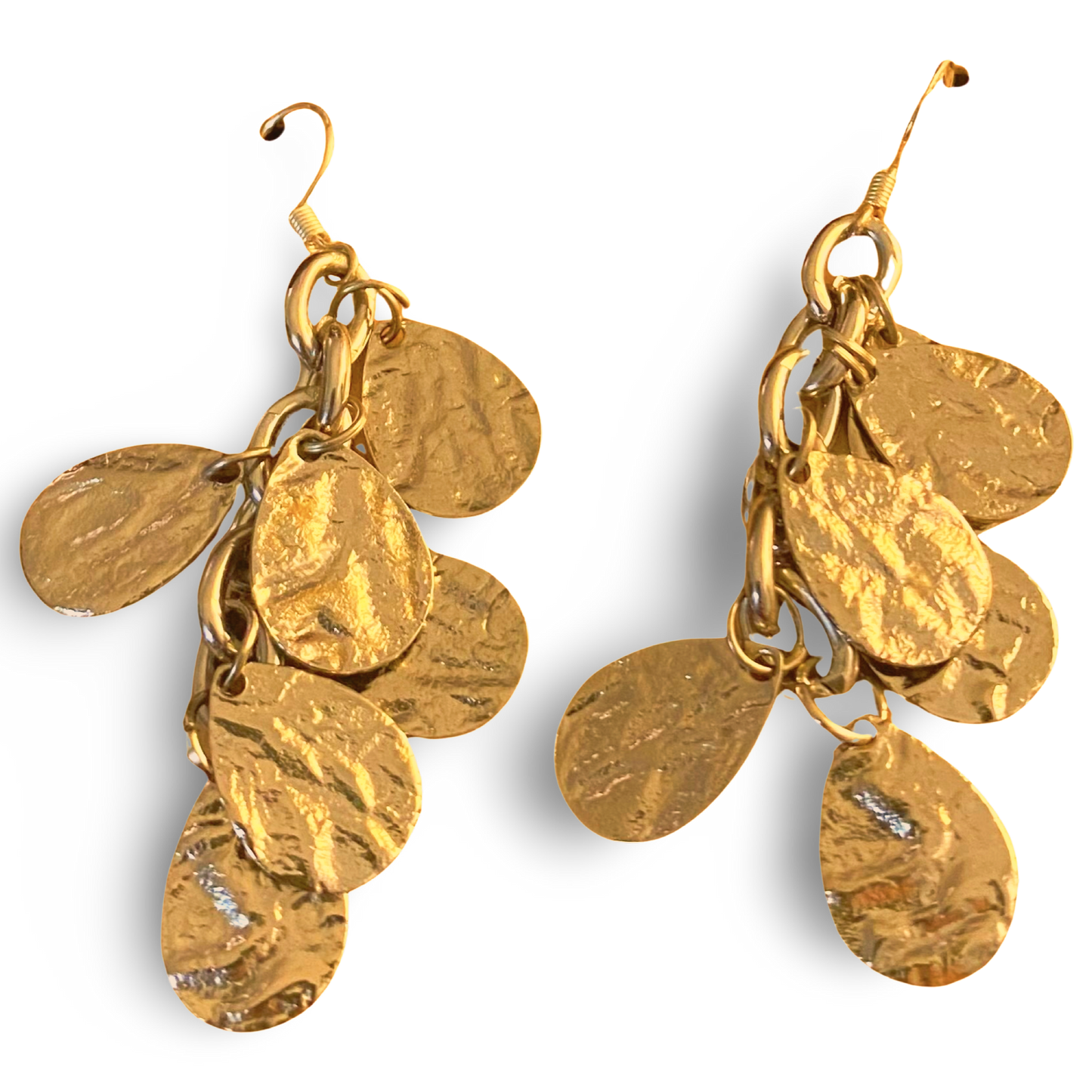 Textured Dangle Earrings
