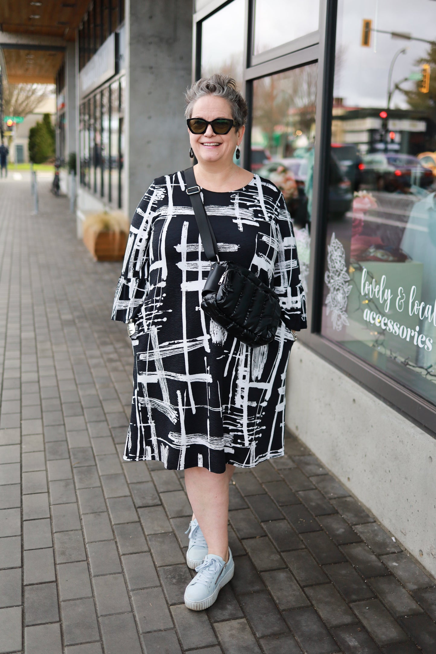 Bodacious Tulip Sleeve Dress