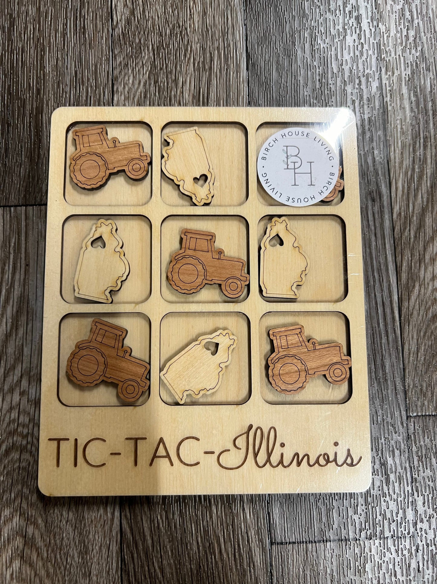 Tic-Tac-Toe Handmade Board Game