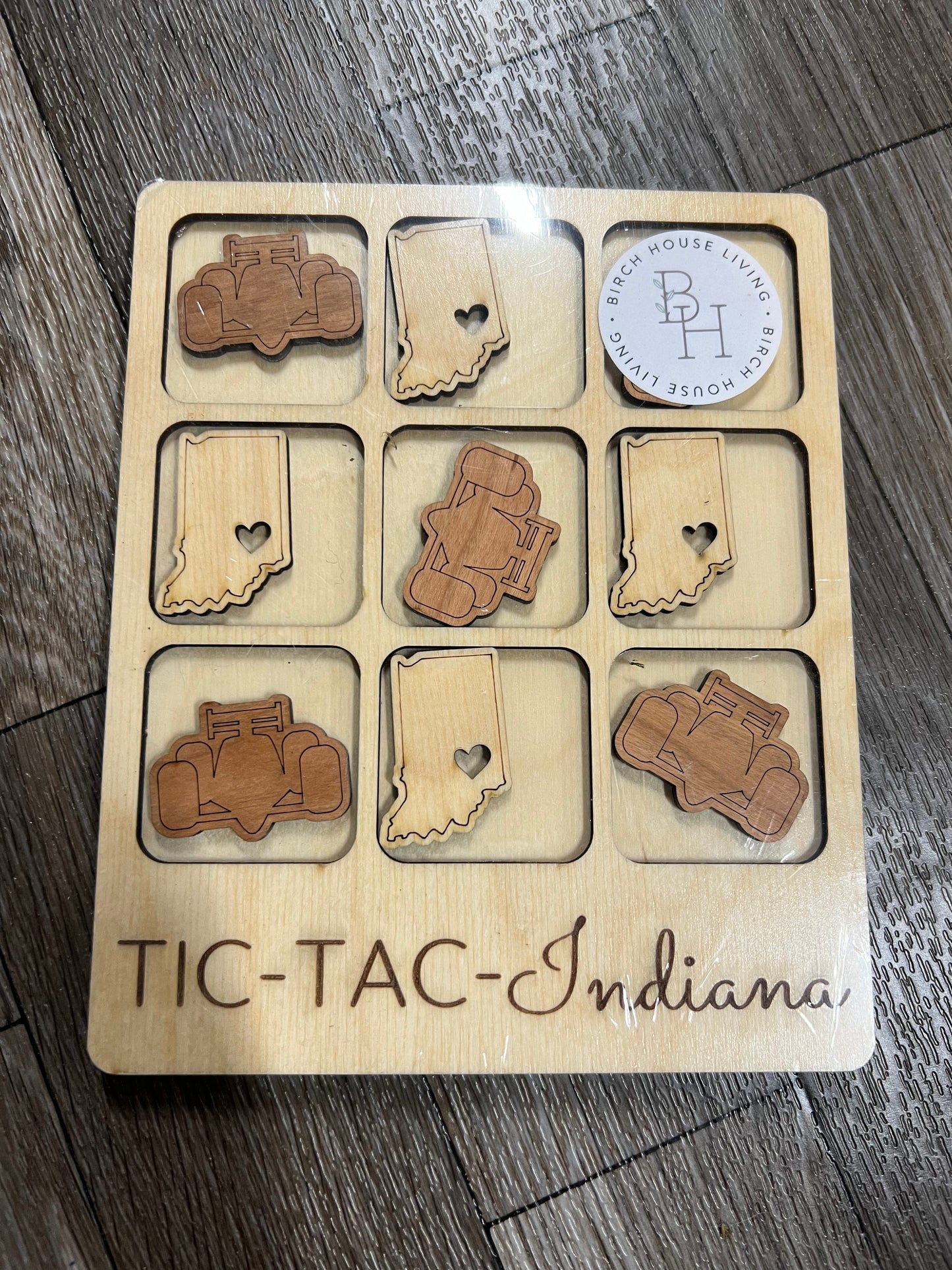 Tic-Tac-Toe Handmade Board Game